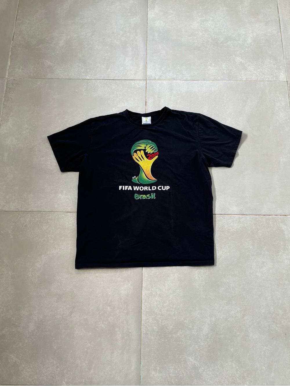 FIFA World Cup Brasil 2014 Black Graphic Tee